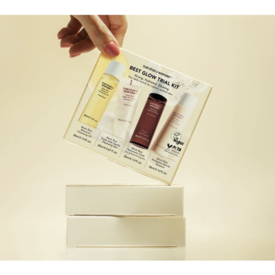 Набір для освітлення і зволоження шкіри обличчя Haruharu Wonder Best Glow Trial Kit