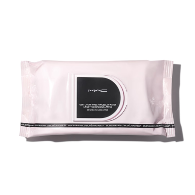 Серветки для зняття макіяжу Mac Gently Off Wipes + Micellar Water