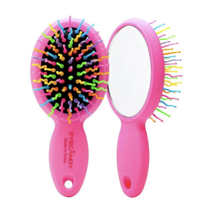 Гребінець із дзеркалом Eyecandy Rainbow Volume S Brush