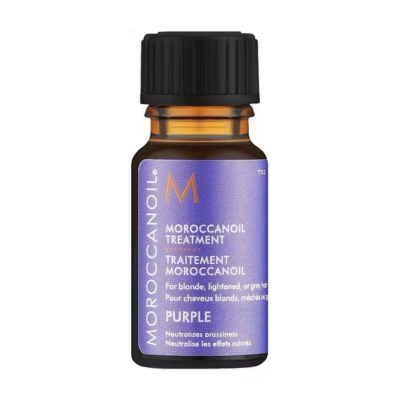 Олія для освітленного та сивого волосся Moroccanoil Treatment Purple 10 ml Mini