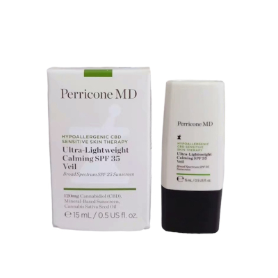 Крем для чувствительной кожи лица с SPF35 Perricone MD Sensitive Skin Therapy Ultra-Lightweight Calming SPF35 Veil 15 ml