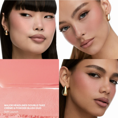 Палетка румян Patrick Ta Major Double-Take Creme & Powder Blush Duo (Soft Launch) 10 g