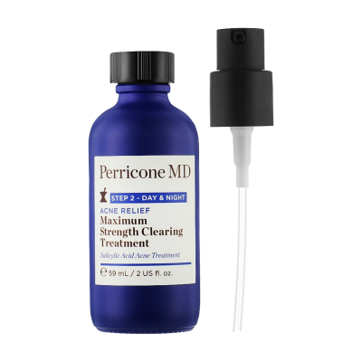 Крем для обличчя з саліциловою кислотою для шкіри, схильної до висипань Perricone MD Maximum Strength Clearing Treatment 59 ml
