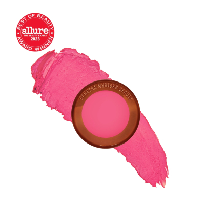 Кремові румʼяна для губ і щік Danessa Myricks Yummy Skin Blurring Balm Powder Flushed (It Girl) 6 g (без коробочки, з набору)