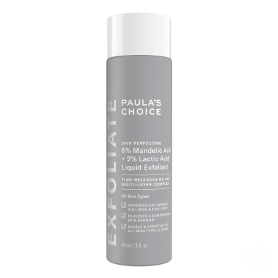 Ексфоліант для обличчя з AHA-кислотами Paula's Choice - 6% Mandelic Acid + 2% Lactic Acid Liquid Exfoliant 88 ml