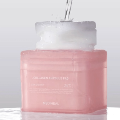 Тонер-пади з колагеном для зволоження шкіри Mediheal Collagen Ampoule Pad 100 шт