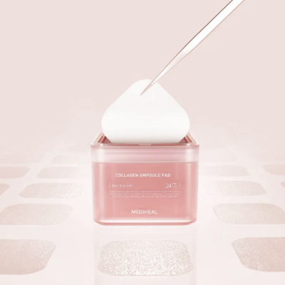 Тонер-пади з колагеном для зволоження шкіри Mediheal Collagen Ampoule Pad 100 шт