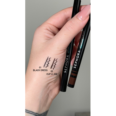 Водостойкая коричневая подводка для век Sephora Colorful Wink-it Felt Liner Waterproof (02 Cup a Joe) 0.55 ml