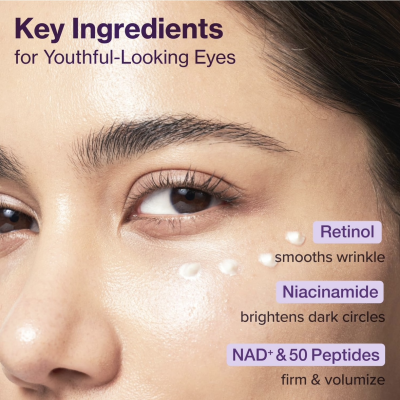 Лифтинг-крем для кожи вокруг глаз с коэнзимом и ретинолом Numbuzin NAD+ Retinol Volumetox Eye Cream 5 ml Mini