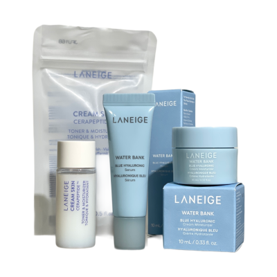 Набір для зволоження обличчя Laneige Water Bank & Cream Skin