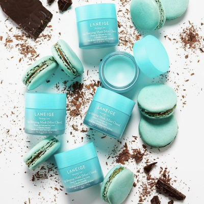 Нічна маска для губ "Мʼята і шоколад" Laneige Lip Sleeping Mask Mint Choco 20 g