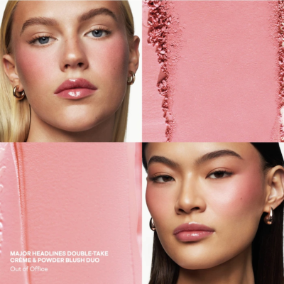 Палетка румян Patrick Ta Major Double-Take Creme & Powder Blush Duo (Out of Office) 10 g