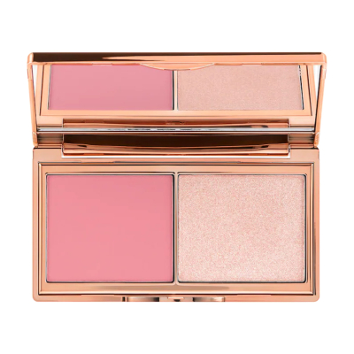 Міні-палетка Charlotte Tilbury Mini Hollywood Blush & Glow Palette (Рум'яна + хайлайтер) 7.5 g