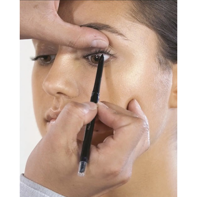 Водостойкий карандаш для глаз с аппликатором Estée Lauder Double Wear 24h Waterproof Gel Eye Pencil Blacked Onyx 0.35 g (без коробочки, из набора)