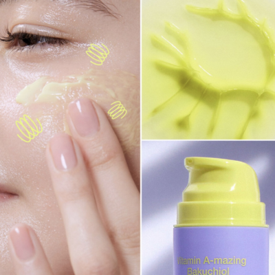 Ночной крем для лица с витамином А и бакучиолом By Wishtrend Vitamin A-mazing Bakuchiol Night Cream 30 g