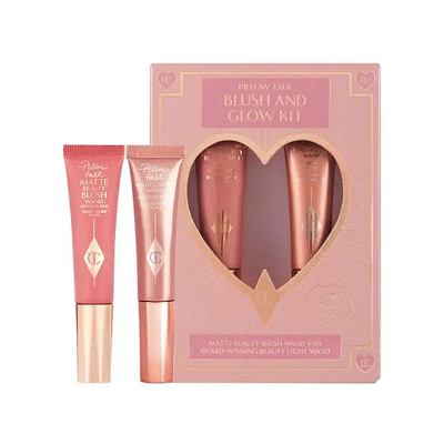 Набір хайлайтера і рум‘ян Charlotte Tilbury Pillow Talk Blush and Glow Kit 2х5 ml
