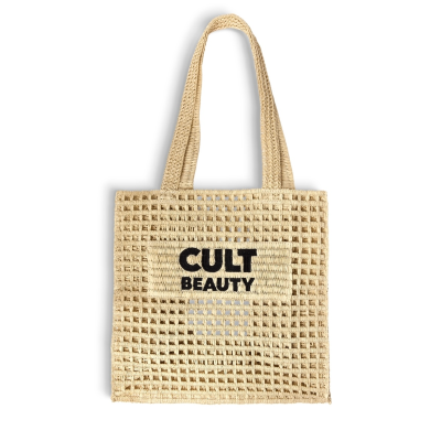 Сумка Cult Beauty Large Raffia-Style Tote Bag