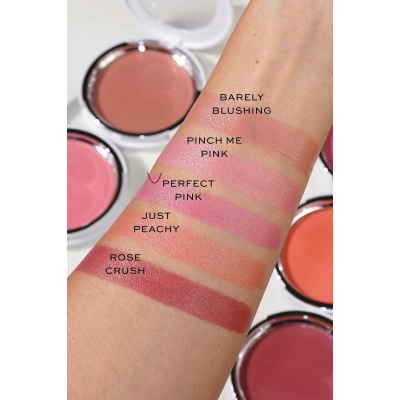 Кремовые румяна Makeup by Mario Soft Pop Plumping Cream Blush Veil (Perfect Pink) 5 g (без коробочки, из набора)