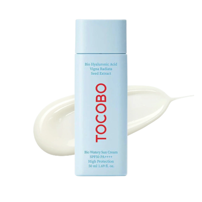 Зволожуюче сонцезахисне молочко для обличчя Tocobo Bio Watery Sun Cream SPF50 (50 ml)