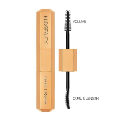Туш для вій 2в1 Huda Beauty Legit Lashes Double Ended Mascara 2x8.5 ml (без коробочки, з набору)