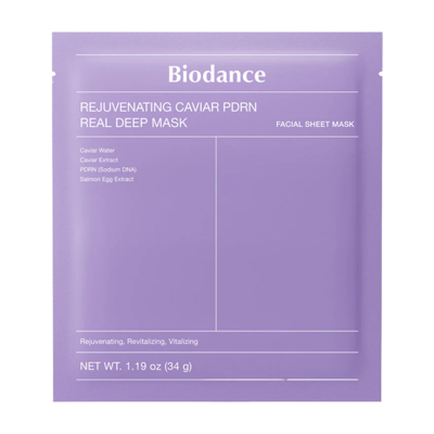 Омолоджуюча гідрогелева маска з PDRN Biodance Rejuvenating Caviar PDRN Real Deep Mask (34 g)