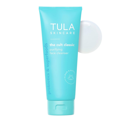 Очищающий гель для умывания с пробиотиком Tula Skincare The Cult Classic Purifying Face Cleanser 120 ml