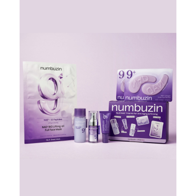 Набір для омолодження і підтягнення шкіри Numbuzin No.9 NAD+ Trial Kit for Anti-Aging & Firming