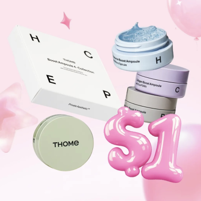 Набір гелевих ампул-бустерів для обличчя THOME Boost Ampoule 4-Collection 4x20 g