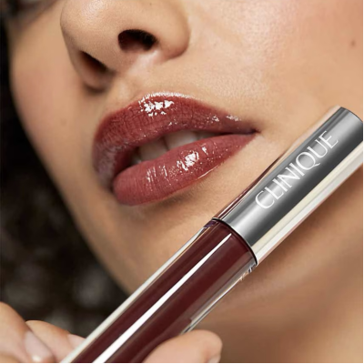 Блиск для губ Clinique Pop Plush Creamy Lip Gloss (01 Black Honey) 3.4 ml (без коробочки, з набору)