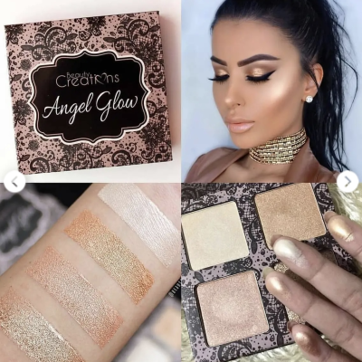 Палетка хайлайтеров Beauty Creations Angel Glow Highlight Palette 12 g