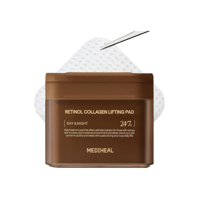 Тонер-пади з ретинолом і колагеном Mediheal Retinol Collagen Lifting Pad 100 шт