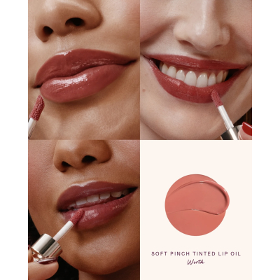 Олія-тінт для губ Rare Beauty Tinted Lip Oil (Worth) 2 ml Mini (з набору, без уп.)