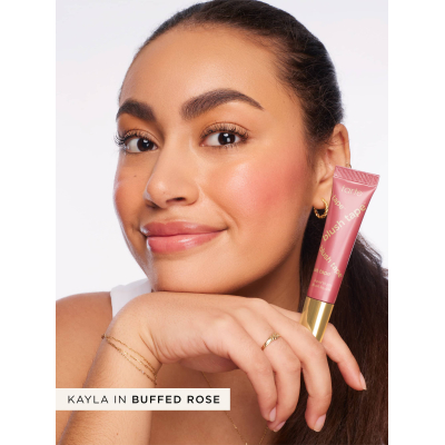 Кремові матові рум'яна Tarte Cosmetics Blush Tape Liquid Blush (Satin Buffed Rose) 5.5 ml Mini
