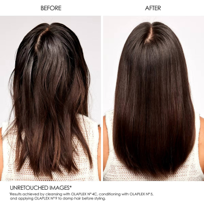 Шампунь та кондиціонер Olaplex No.4 і No.5 для м’якого, блискучого та помітно здоровішого волосся 2х30 ml