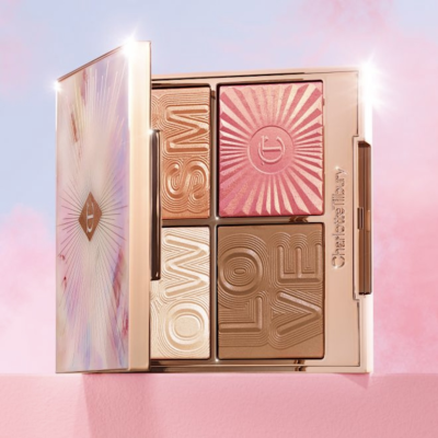 Лимитированная контурная палетка Charlotte Tilbury Glowgasm Face Palette 4 Skin&Eye Highlighters 4x3.8 g