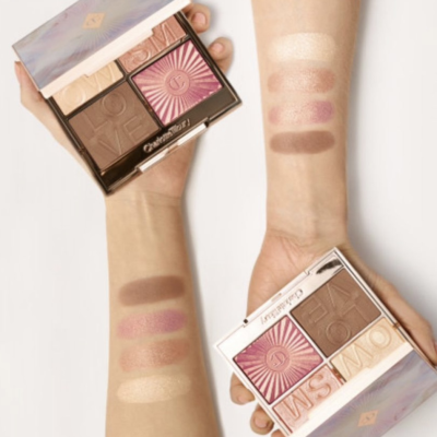 Лімітована контурна палетка Charlotte Tilbury Glowgasm Face Palette 4 Skin&Eye Gilding Highlighters 4x3.8 g