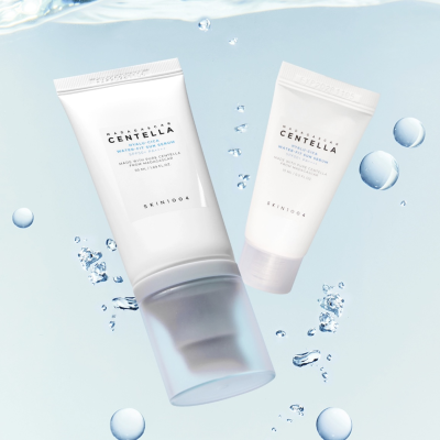 Набор солнцезащитных сывороток для лица SKIN1004 Madagascar Centella Hyalu-Cica Water Fit Sun Serum SPF50