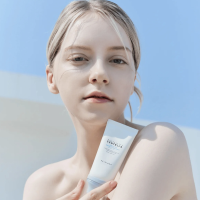 Набор солнцезащитных сывороток для лица SKIN1004 Madagascar Centella Hyalu-Cica Water Fit Sun Serum SPF50