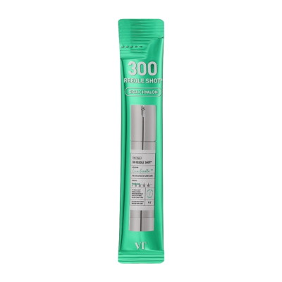 Восстанавливающая сыворотка-бустер со спикулами VT Cosmetics Cica Reedle Shot 300 (10 шт)