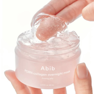 Нічна маска для обличчя з PDRN і колагеном Abib PDRN Collagen Overnight Mask Firming Jelly 80 ml
