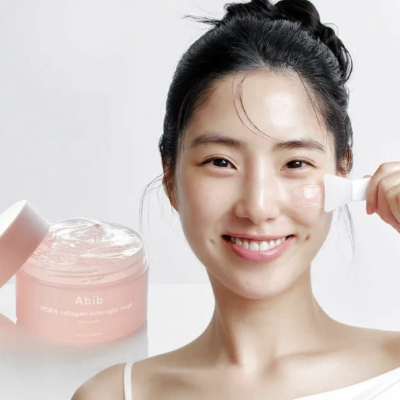 Нічна маска для обличчя з PDRN і колагеном Abib PDRN Collagen Overnight Mask Firming Jelly 80 ml