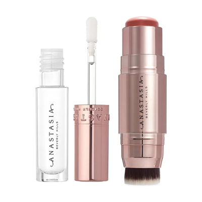 Набір румʼян і блиску для губ Anastasia Beverly Hills Blush&Lip Kit