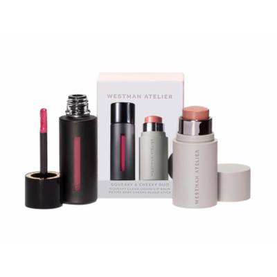 Набір румʼян і блиску для губ Westman Atelier Squeaky & Cheeky Duo