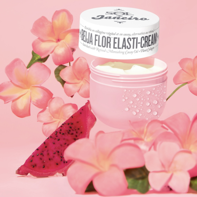Зволожуючий крем для тіла, покращуючий еластичність шкіри Sol de Janeiro Beija Flor Elasti-Cream 50 ml Travel Size