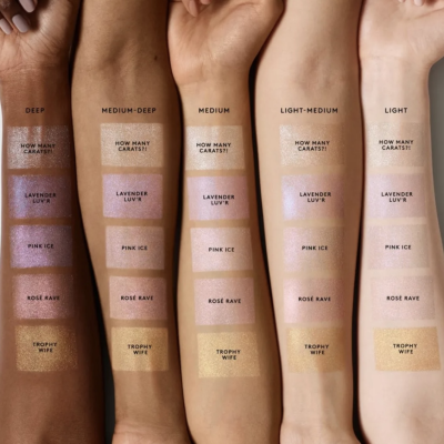 Хайлайтер для обличчя Fenty Beauty By Rihanna Diamond Bomb All-Over Veil (Lavender Luv'r 03) 8 g