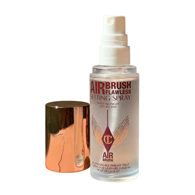 Фіксуючий та зволожуючий спрей для обличчя Charlotte Tilbury Airbrush Flawless Setting Spray 34 ml (без коробочки) (Уцінка)