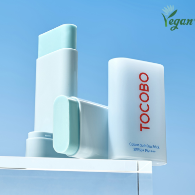 Сонцезахисний стік з матуючим ефектом Tocobo Cotton Soft Sun Stick SPF50 (19 g)