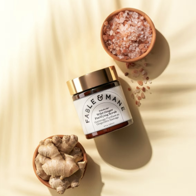 Очищуючий скраб для шкіри голови Fable & Mane Wild Ginger Purifying Scrub 237 ml