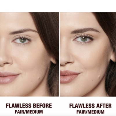 Освітлююча фіксуюча пудра Charlotte Tilbury Airbrush Brightening Flawless Finish (Fair/Medium) 9 g