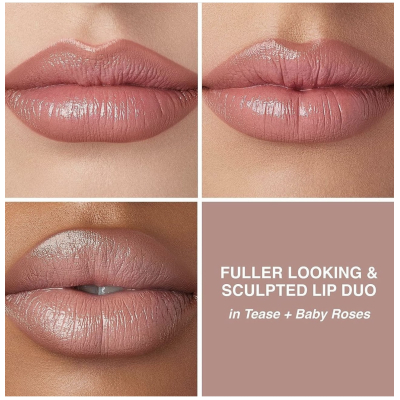 Набір для макіяжу губ Anastasia Beverly Hills Fuller Looking & Sculpted Lip Duo Kit (Tease, Baby Roses)